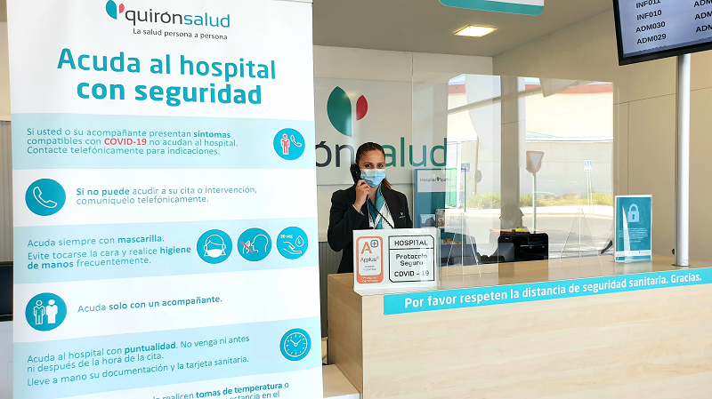 Certificado Hospital Seguro Quirónsalud Málaga