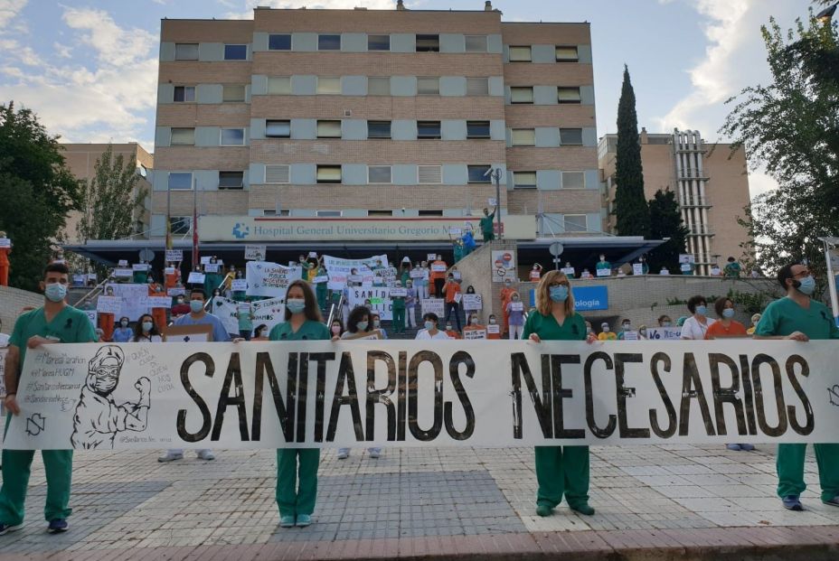 EuropaPress 3166014 sanitarios reivindican sanidad publica hospital gregorio maranon EuropaPress 3166014 sanitarios reivindican sanidad publica hospital gregorio maranon