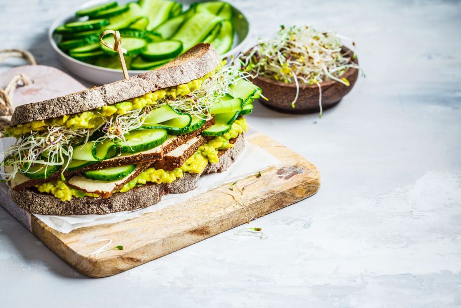bigstock Big Green Sandwich With Tofu327520630