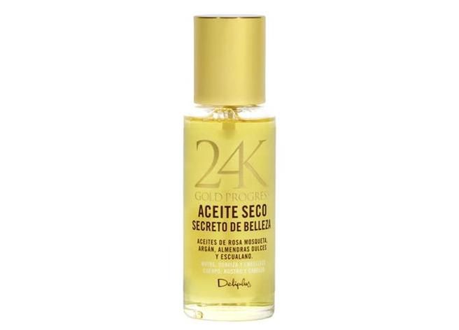 Aceite seco 24K Gold Progress Mercadona