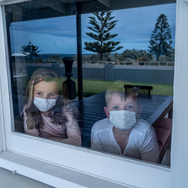 bigstock CovidQuarantine Sad Littl 359531992