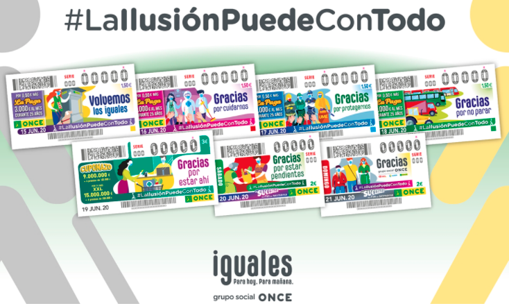 El esfuerzo ciudadano en los cupones de la ONCE El esfuerzo ciudadano en los cupones de la ONCE