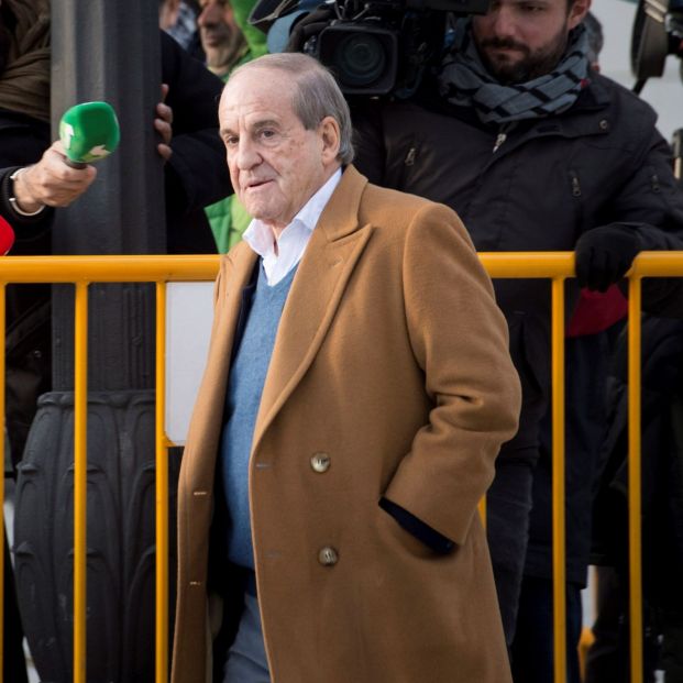José María García a la salida de los tribunales (Europa Press)