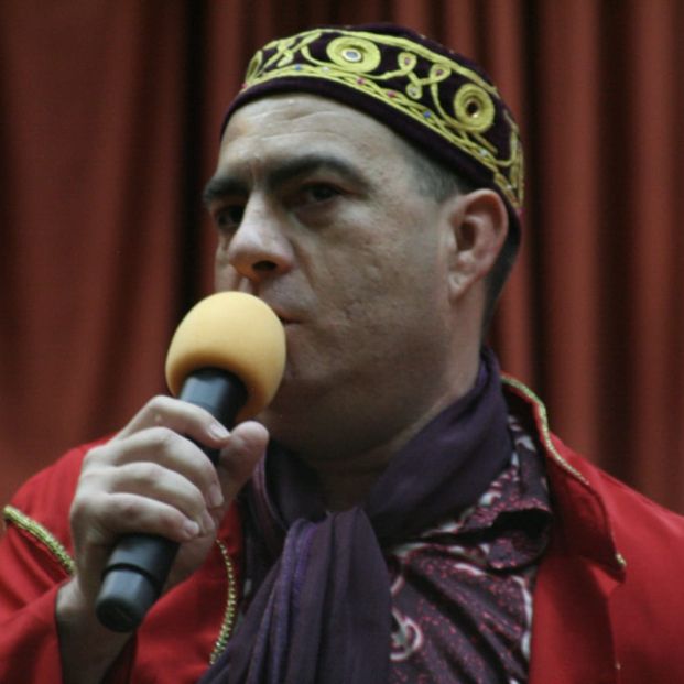 El payaso Miguel Ángel García. El payaso Miguel Ángel García.
