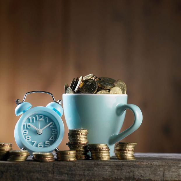 bigstock alarm clock and mug filled up361698427 bigstock alarm clock and mug filled up361698427