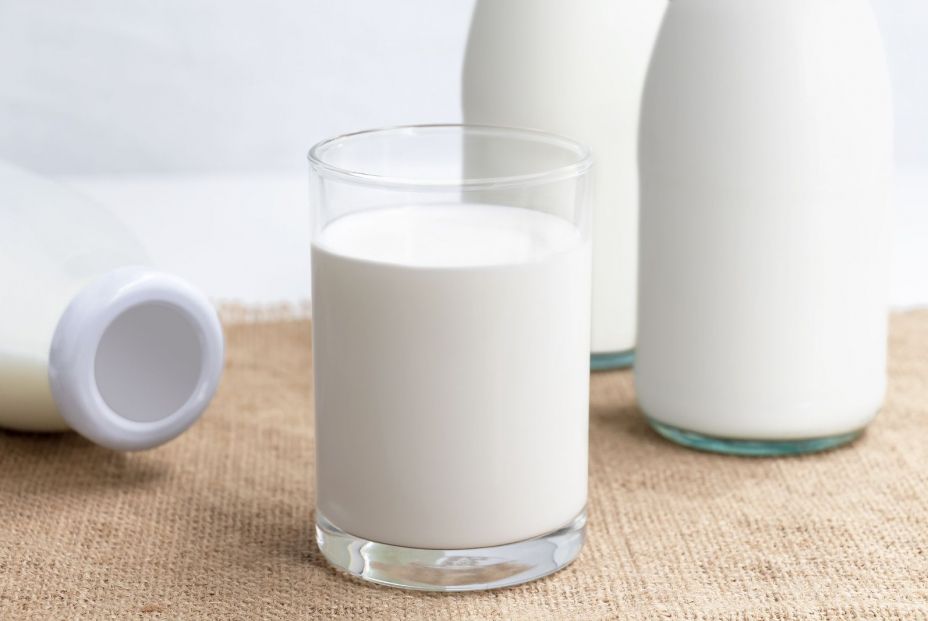 bigstock Bottle Of Milk And A Glass Of360321685