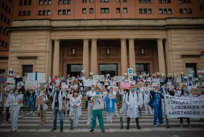 Profesionales sanitarios. Foto: Europa Press Profesionales sanitarios. Foto: Europa Press