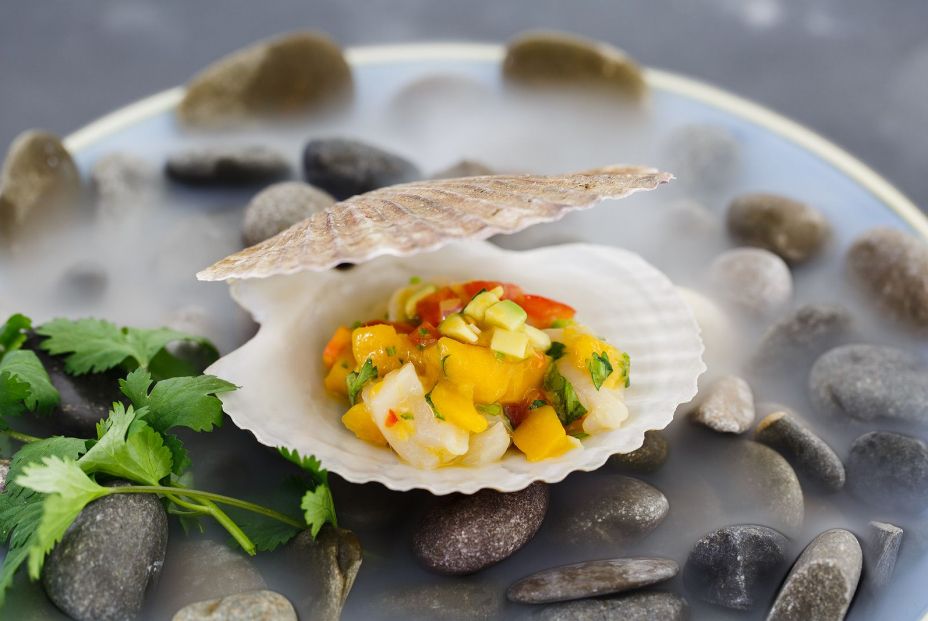 bigstock Scallop Tartare With Mango And 338757223 bigstock Scallop Tartare With Mango And 338757223