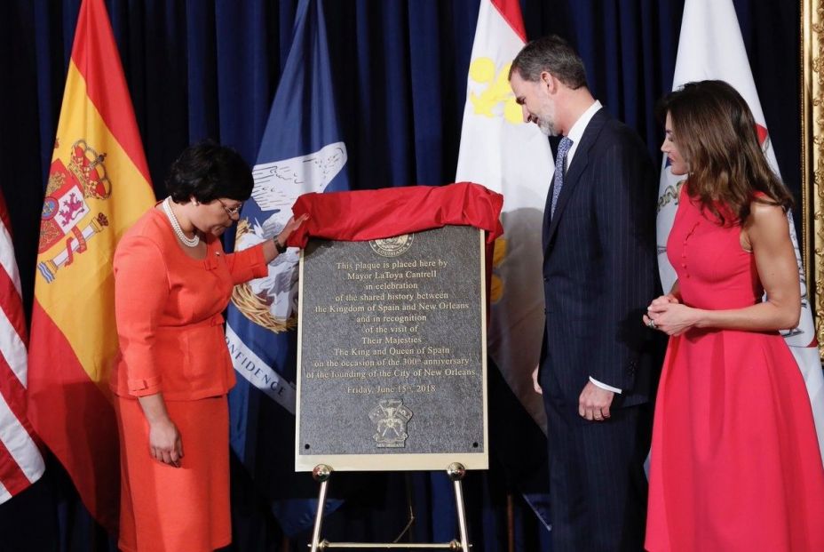 EuropaPress 1646628 visita reyes nueva orleans EuropaPress 1646628 visita reyes nueva orleans