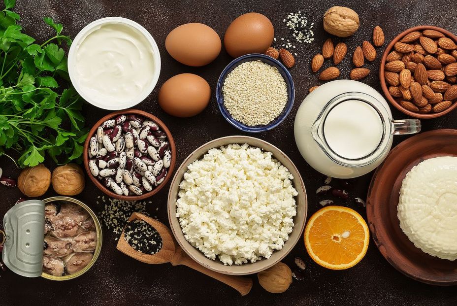 bigstock High Calcium Foods Banner A367098124