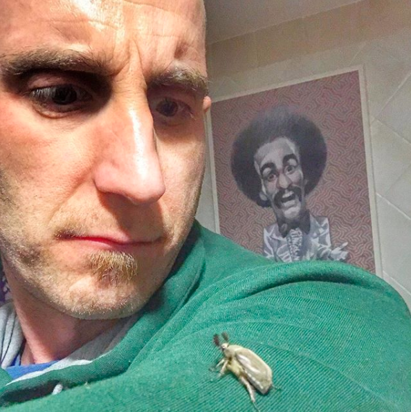 Dani Rovira: "Los linfomas han desaparecido. Tengo las venas de los brazos duras como bridas". Foto Instagram