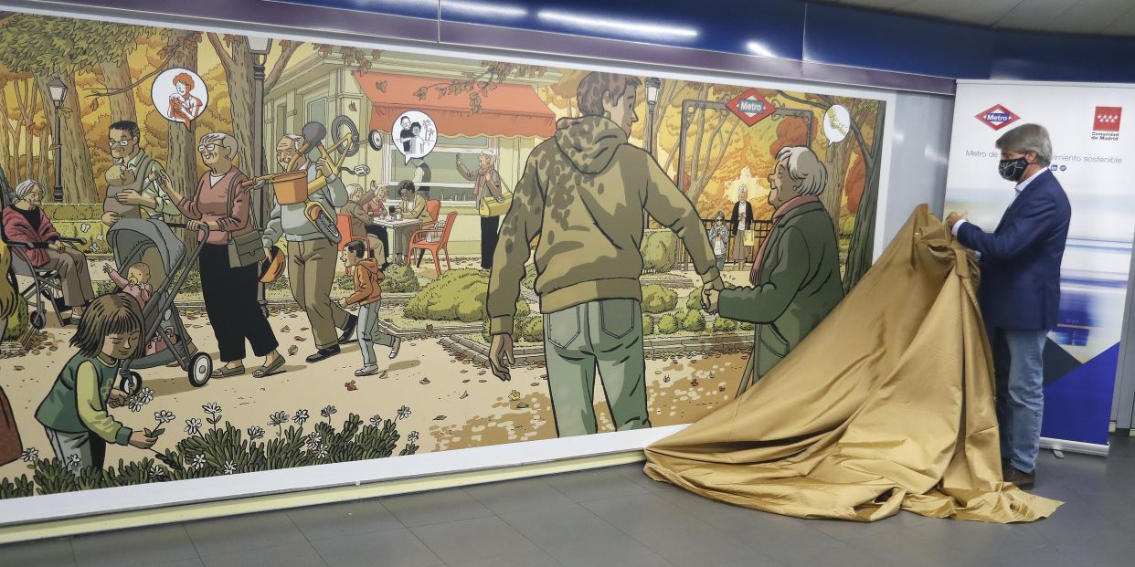 Comunidad de Madrid homenaje a los mayores Comunidad de Madrid homenaje a los mayores