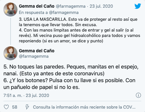 Evitar contagios en el ascensor Evitar contagios en el ascensor