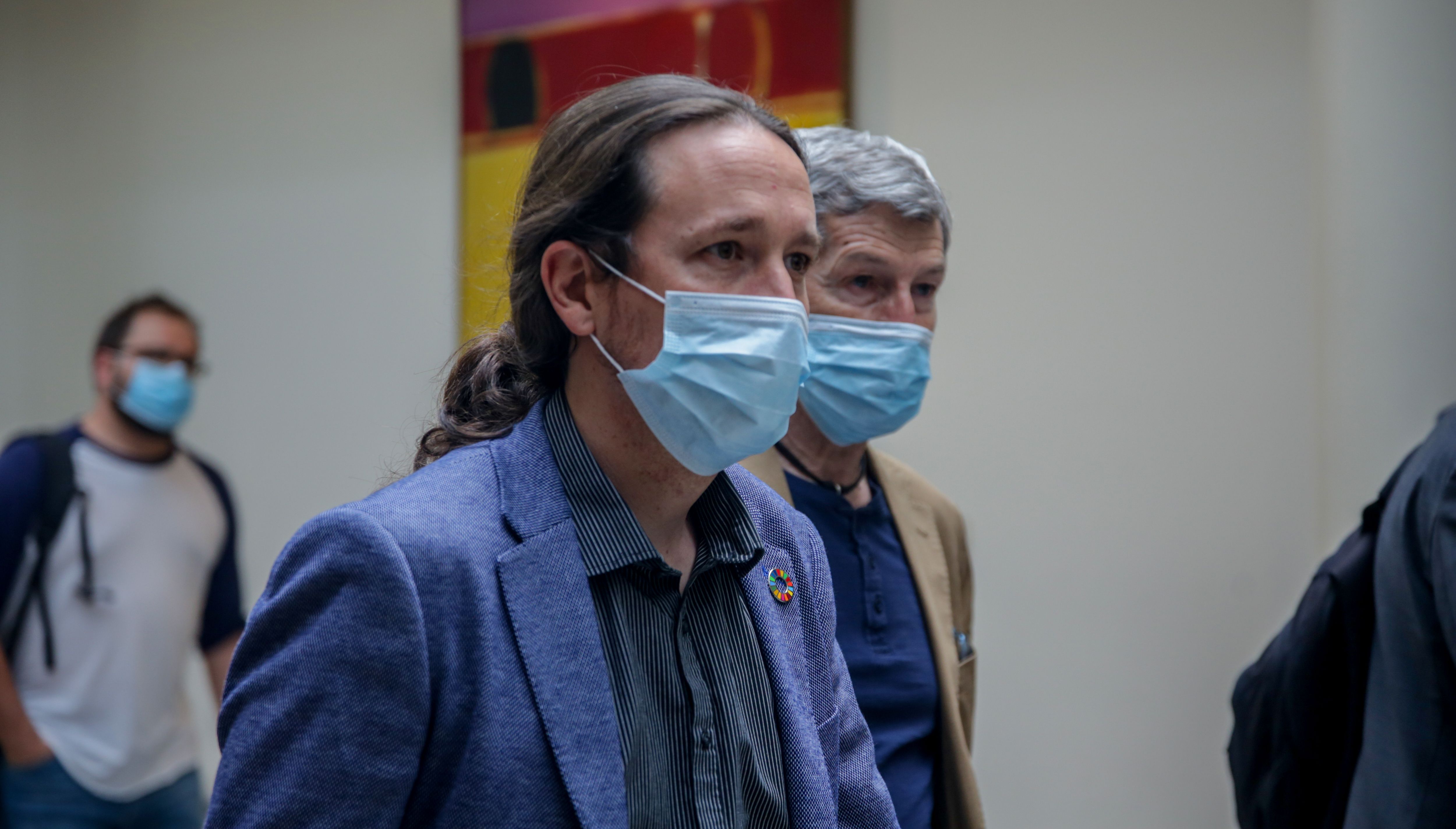 Pablo Iglesias, el ministro de los mayores, se olvida del Día de los Abuelos