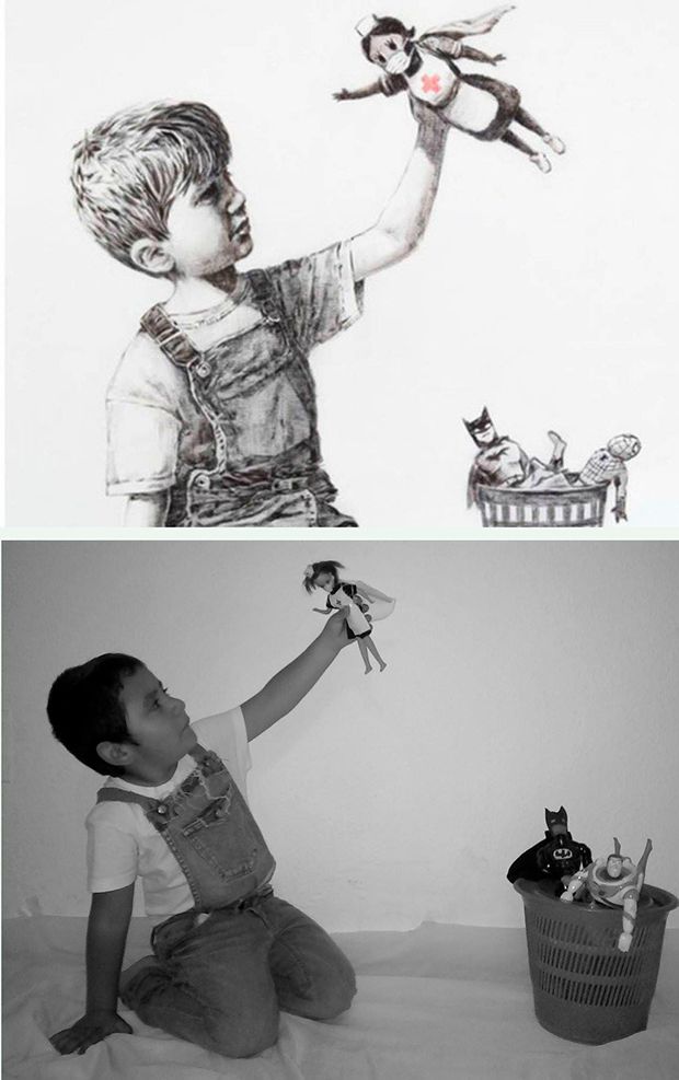 'Game Changer', de Banksy (Joel Rubio) 'Game Changer', de Banksy (Joel Rubio)