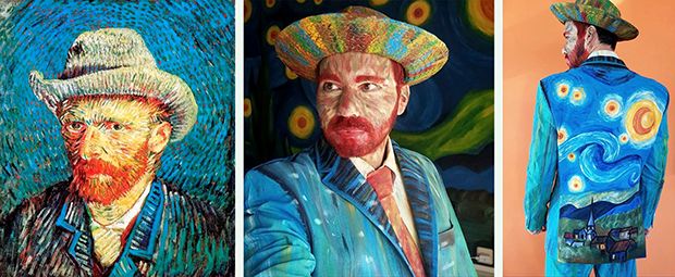 Autorretrato de Van Gogh (Rubén Cela) Autorretrato de Van Gogh (Rubén Cela)