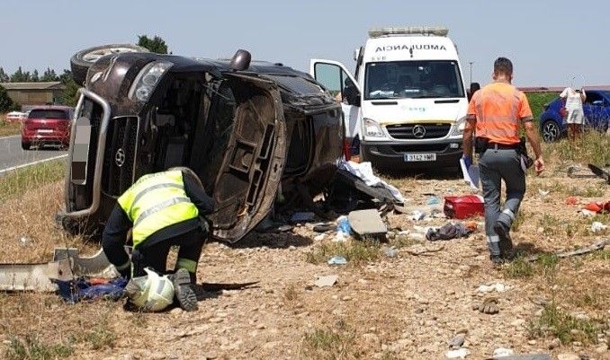 Accidente de tráfico. Foto: EuropaPress Accidente de tráfico. Foto: EuropaPress