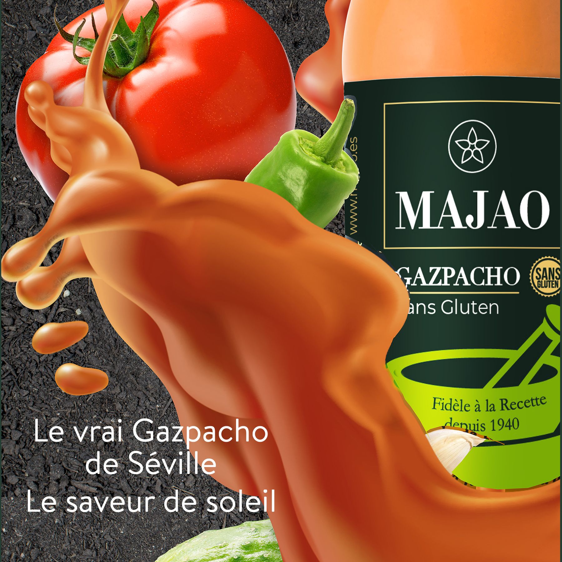 El gazpacho de una abuela sevillana triunfa en Francia y en Inglaterra