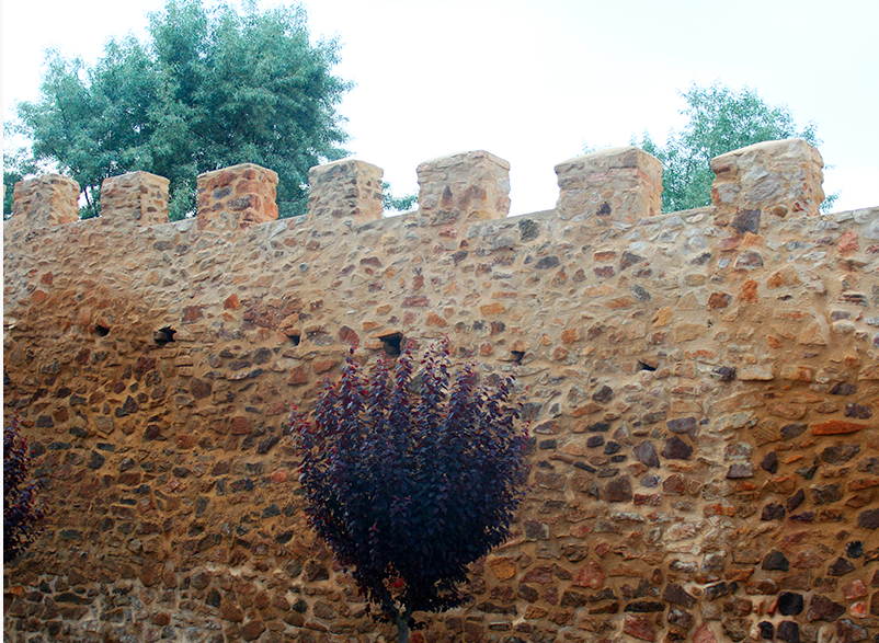 Murallas que rodean el convento Santa Clara Murallas que rodean el convento Santa Clara