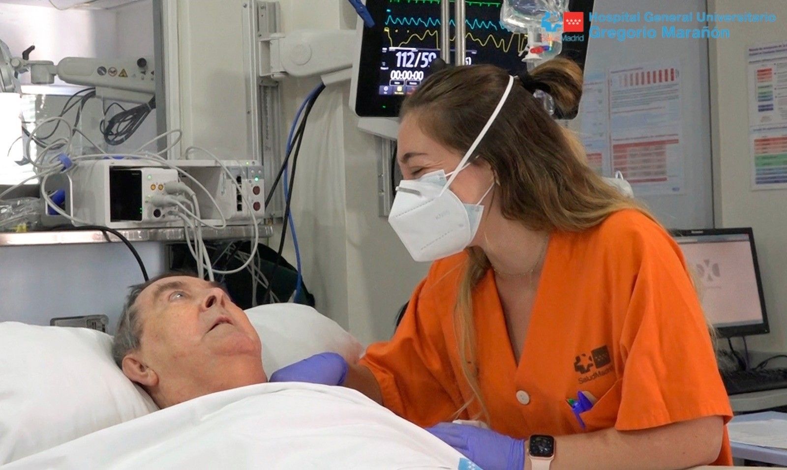 Trasladan a planta al paciente con coronavirus que más tiempo pasó en la UCI, con 158 días