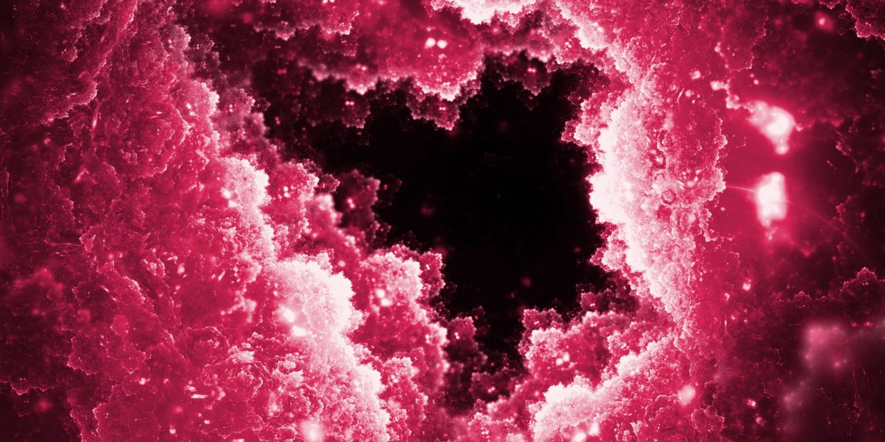 bigstock Abstract Vibrant Pink Fractal340190563