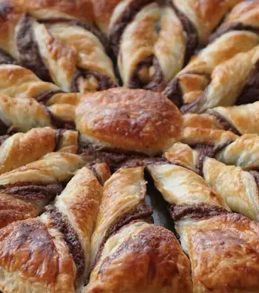 Estrella de hojaldre Estrella de hojaldre