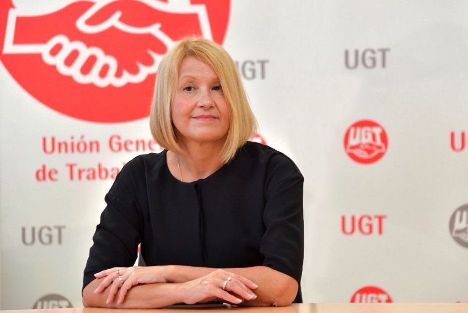 Mari Carmen Barrera, secretaria Políticas Sociales, Empleo y Seguridad Social de UGT Mari Carmen Barrera, secretaria Políticas Sociales, Empleo y Seguridad Social de UGT