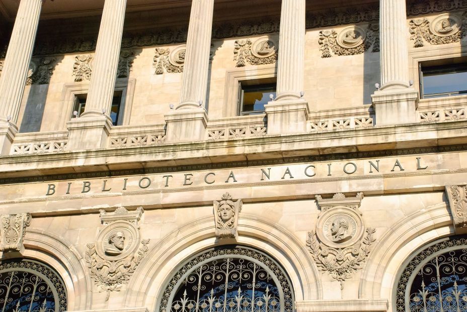 bigstock National Library Madrid 33450134