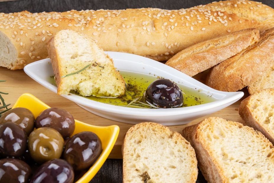 bigstock The Bread Dipped In Olive Oil334379251