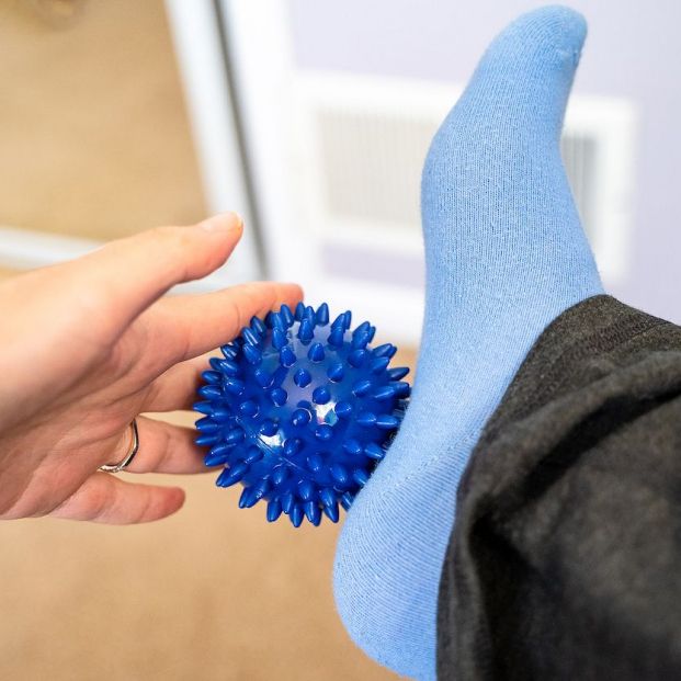 Automasaje para fascitis plantar