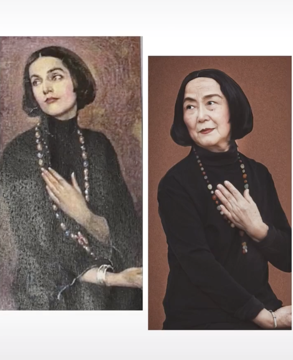 Mayores de una residencia china se hacen famosos recreando obras de arte Mayores de una residencia china se hacen famosos recreando obras de arte