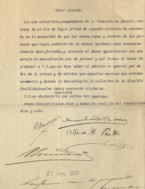 Archivo gripe 1918 Archivo gripe 1918