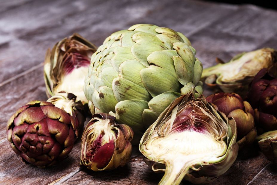 bigstock Artichokes On Grey Background302144512