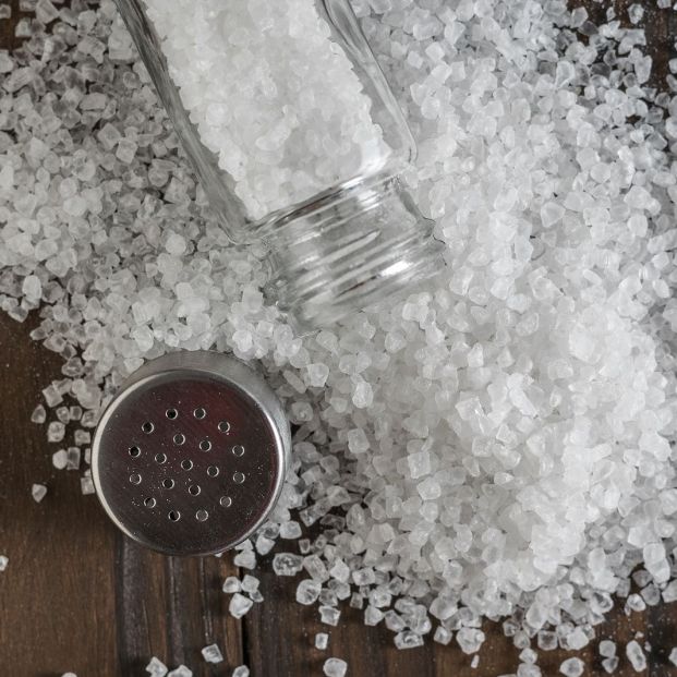 bigstock An Open Salt Shaker On A Pile340556581