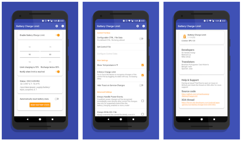 Battery Charge Limit Battery Charge Limit