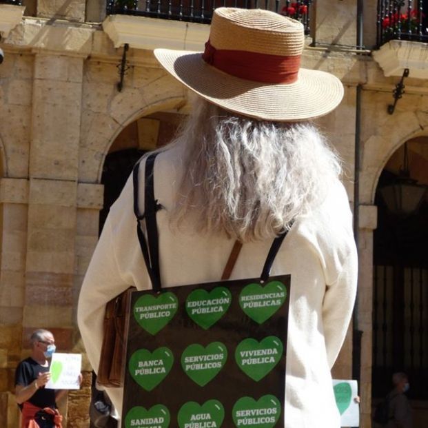 Coespe manifestante Coespe manifestante