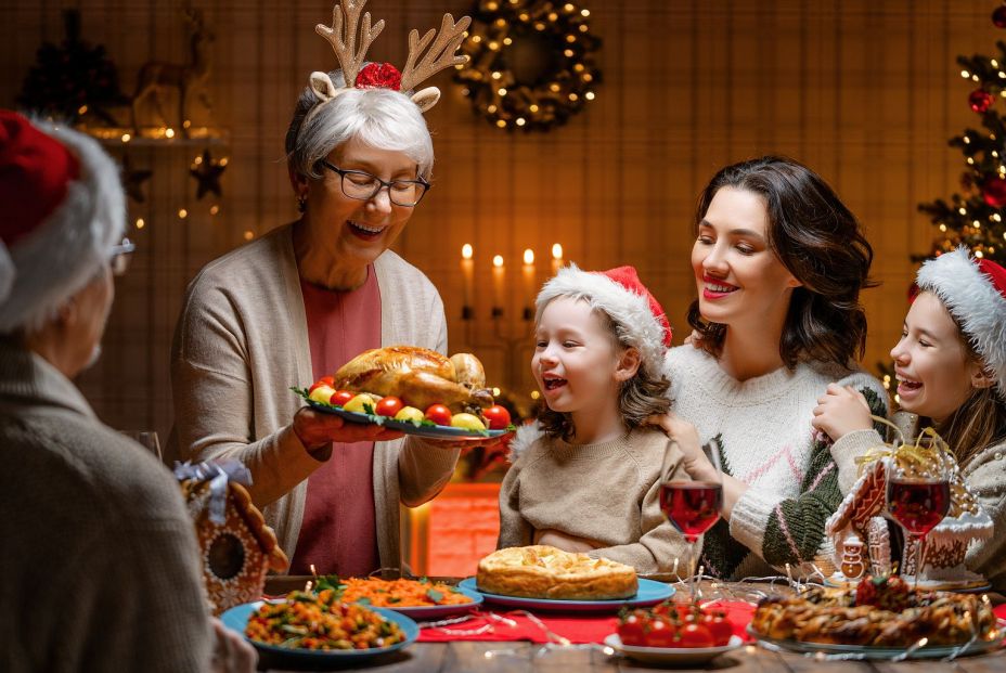 bigstock Merry Christmas Happy family396284927