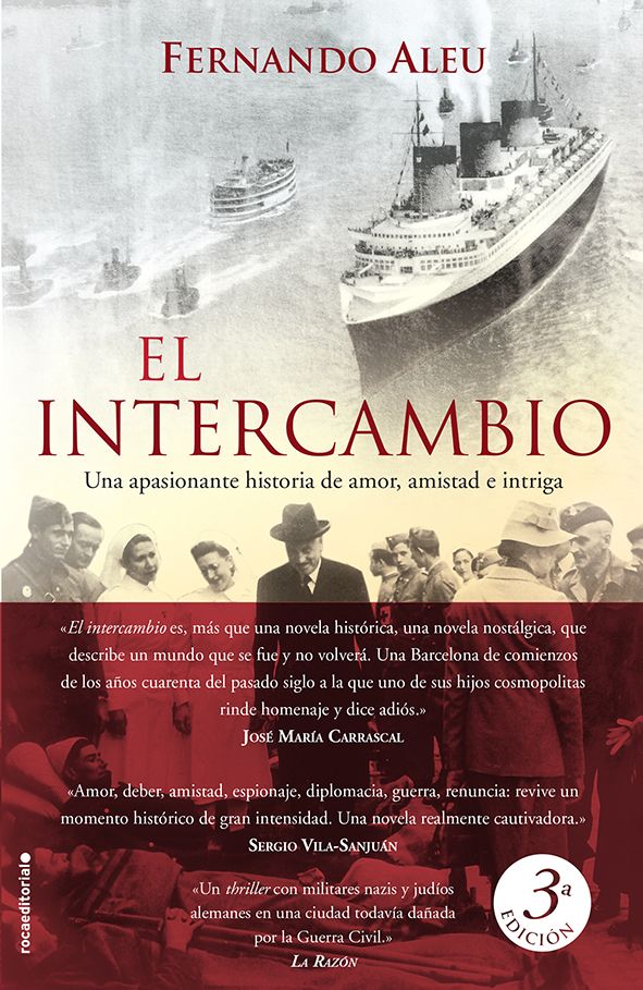 La primera novela del nonagenario Fernando Aleu, 'El intercambio',alcanza ya su tercera edición. Foto: Gentileza de Roca Editorial La primera novela del nonagenario Fernando Aleu, 'El intercambio',alcanza ya su tercera edición. Foto: Gentileza de Roca Editorial