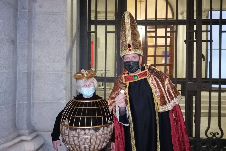 EuropaPress 3490472 manoli sevilla obispo loteria no faltan cita sorteo loteria 2020 EuropaPress 3490472 manoli sevilla obispo loteria no faltan cita sorteo loteria 2020