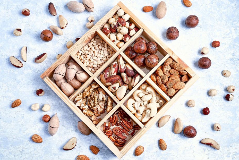 bigstock Assortment Of Nuts In A Wooden 329338174 bigstock Assortment Of Nuts In A Wooden 329338174