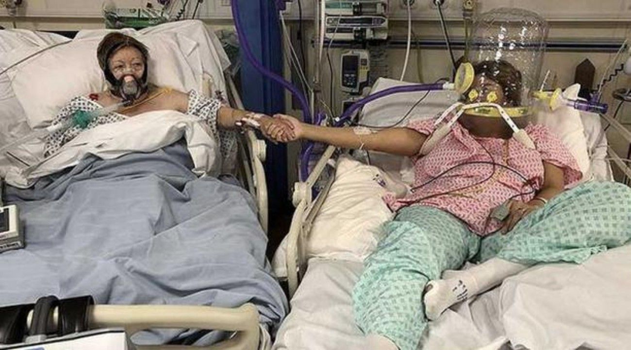 Así fue el desgarrador momento entre una hija y su madre antes de morir por coronavirus