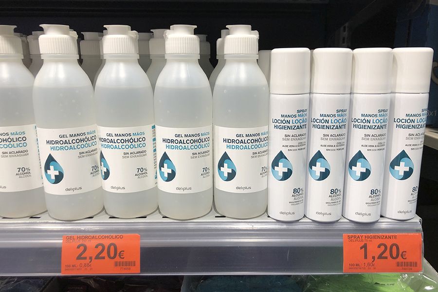 Gel hidroalcoholico Mercadona Gel hidroalcoholico Mercadona