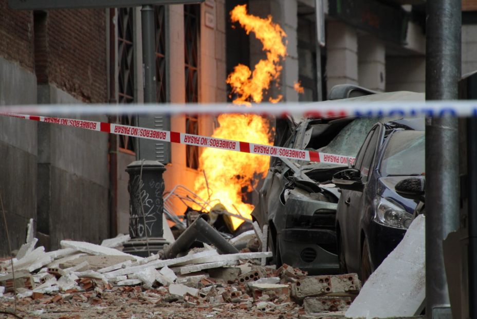 Explosión en Madrid Explosión en Madrid