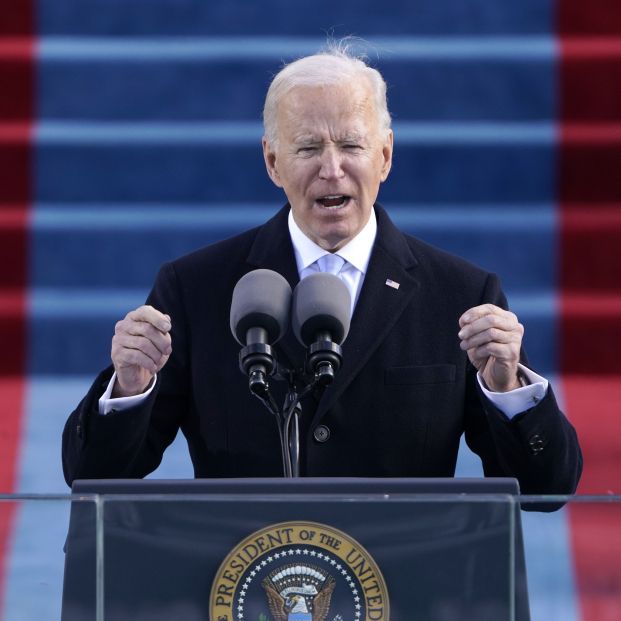 EuropaPress 3527990 january 20 2021 washington dc united states president joe biden speaks EuropaPress 3527990 january 20 2021 washington dc united states president joe biden speaks