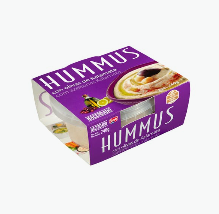 Hummus olivas de Kalamata Mercadona Hummus olivas de Kalamata Mercadona