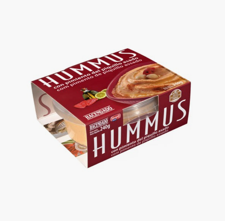 Hummus pimiento del piquillo Mercadona Hummus pimiento del piquillo Mercadona