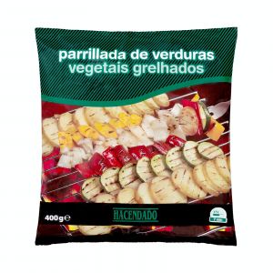 Parrillada de verduras asadas