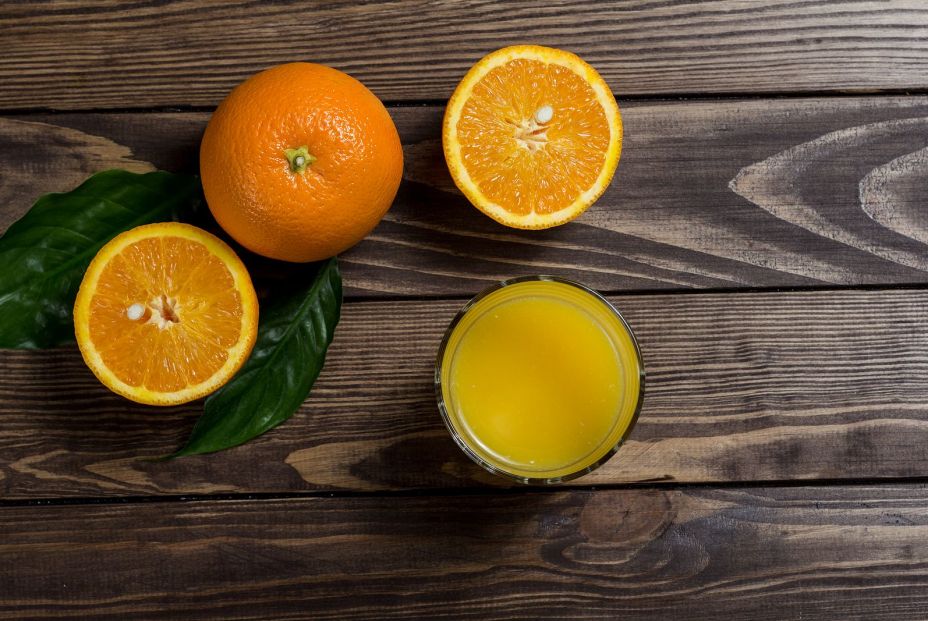 bigstock Orange Juice And Sliced 377283523