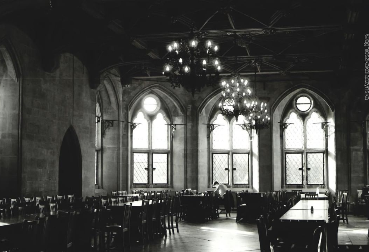 Comedor del UWC Gales. Foto: Instagram