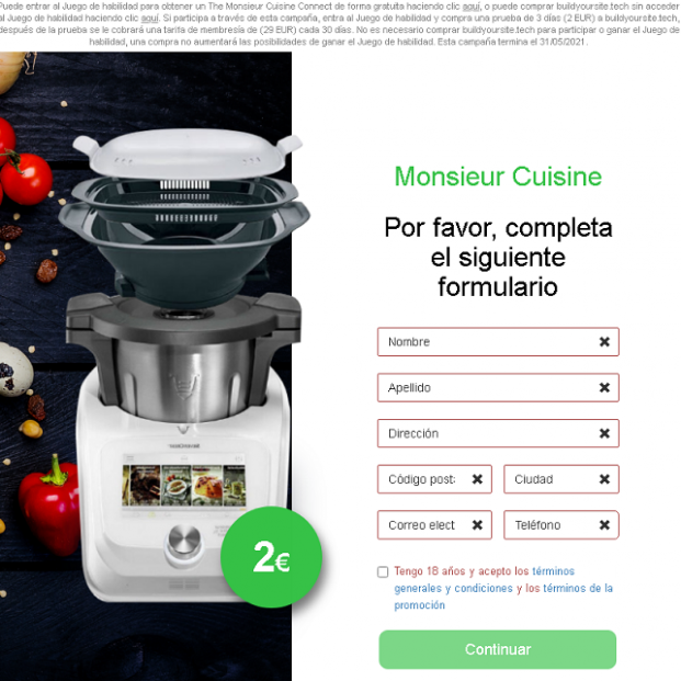 formulario web formulario web